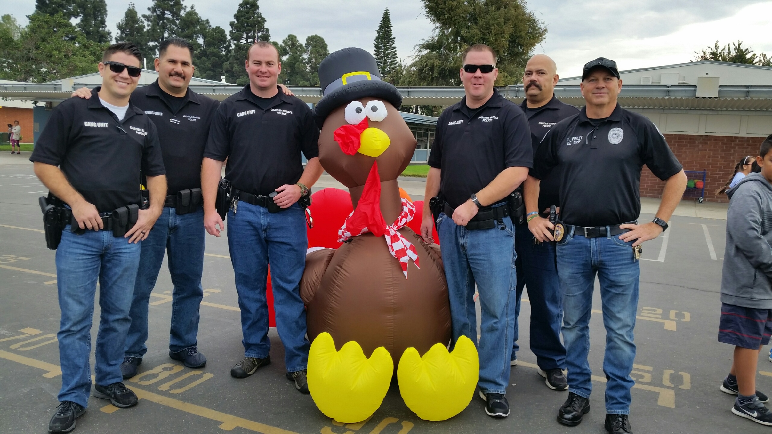 OC Grip Officers get festive during the Thanksgiving season!