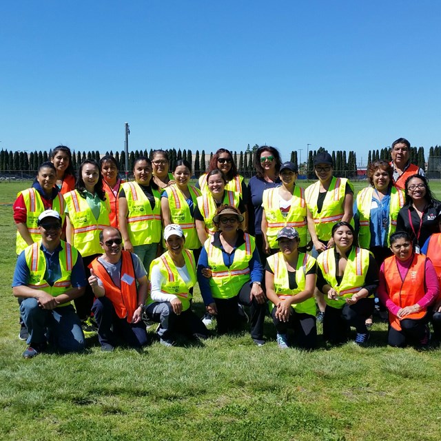 Our staff enjoy working together and learning skills they can pass on to their students.