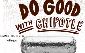 Chipotle Fundraiser for November 9 from 4:00-8:00 - article thumnail image